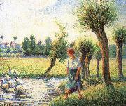 Camille Pissarro, Ludas bank on women